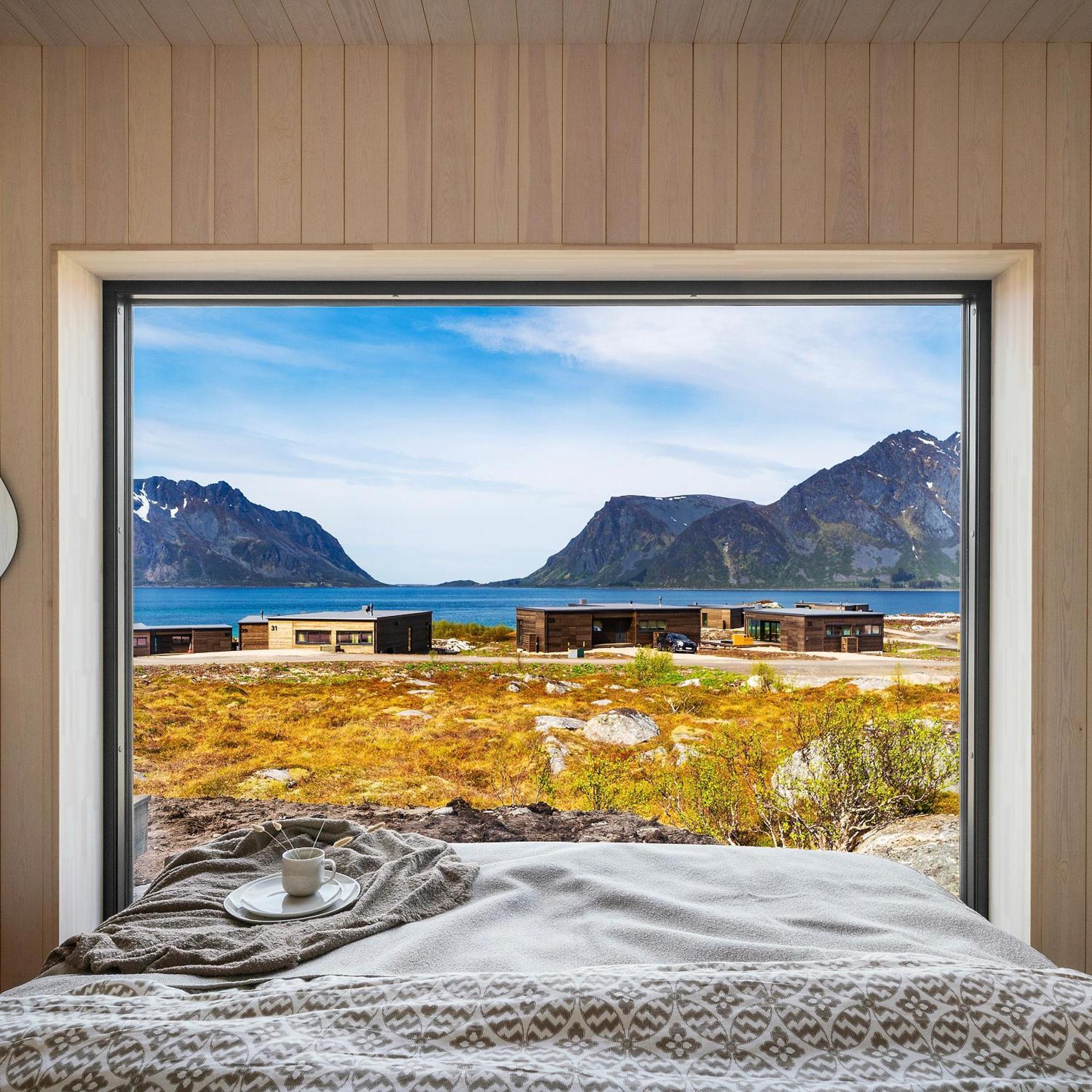 New! Spectacular Cabin In Lofoten Villa Kleppstad Ngoại thất bức ảnh